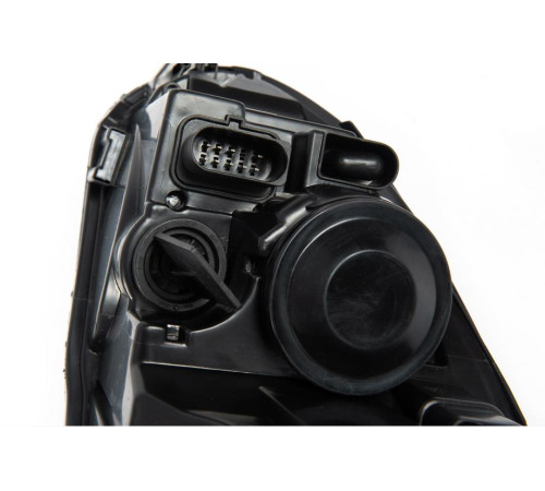 Передні фари з лінзою Black (2 шт) для Volkswagen Golf 5 2003-2009 рр.