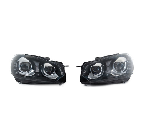 Передні фари LED DRL (2 шт) для Volkswagen Golf 6 2008-2014 рр.