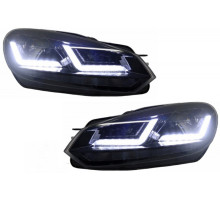 Передні фари Golf 7 Style Silver (2 шт) для Volkswagen Golf 6 2008-2014 рр.