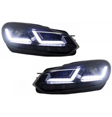 Передні фари Golf 7 Style Silver (2 шт) для Volkswagen Golf 6 2008-2014 рр.