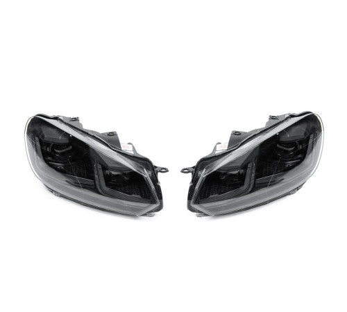 Передні фари Golf 7 Style Black (2 шт) для Volkswagen Golf 6 2008-2014 рр.