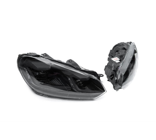 Передні фари Golf 7 Style Black (2 шт) для Volkswagen Golf 6 2008-2014 рр.