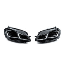 Передні фари Silver Style 2017+ (Для 2012-2017, 2 шт) для Volkswagen Golf 7/E-Golf 2012-2020 рр.