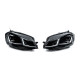 Передні фари Silver Style 2017+ (Для 2012-2017, 2 шт) для Volkswagen Golf 7/E-Golf 2012-2020 рр.