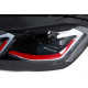 Передні фари Red FullLed (2012-2017, 2 шт) для Volkswagen Golf 7/E-Golf 2012-2020 рр.