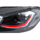 Передні фари Red (2017-2020, 2 шт) для Volkswagen Golf 7/E-Golf 2012-2020 рр.