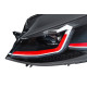 Передні фари Red (2017-2020, 2 шт) для Volkswagen Golf 7/E-Golf 2012-2020 рр.