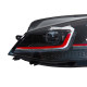 Передні фари Red (2017-2020, 2 шт) для Volkswagen Golf 7/E-Golf 2012-2020 рр.