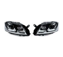 Передні фари V2 (Для EU, 2 шт) для Volkswagen Passat B7 2012-2015 рр.