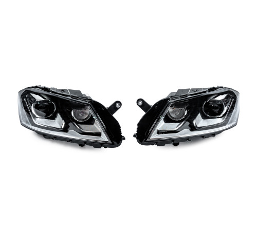 Передні фари V2 (Для EU, 2 шт) для Volkswagen Passat B7 2012-2015 рр.