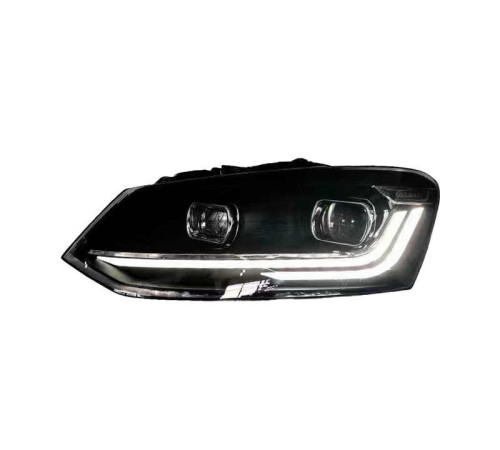 Передні фари Red (2 шт) для Volkswagen Polo 2010-2017 рр.