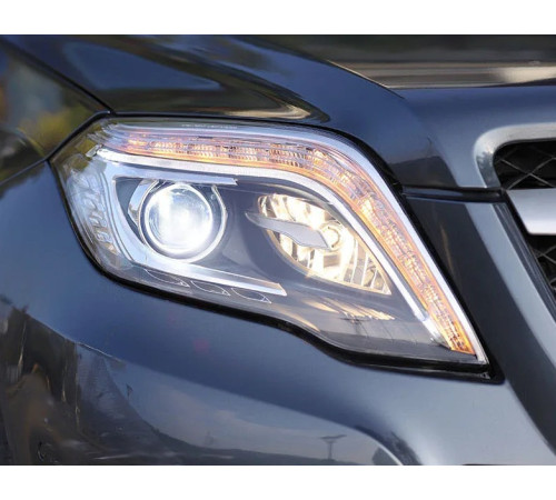 Передні фари FullLed V-1 (2012-2015, 2 шт) для Mercedes GLK сlass X204 2008-2015 рр.