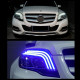 Передні фари FullLed V-2 (2012-2015, 2 шт) для Mercedes GLK сlass X204 2008-2015 рр.