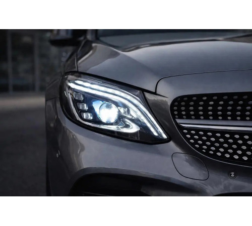 Передні фари Maybach (2 шт) для Mercedes C-сlass W205 2014-2021 рр.