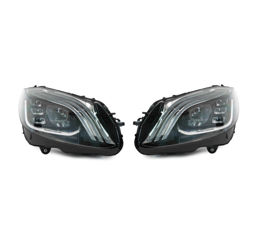 Передні фари Maybach (2 шт) для Mercedes C-сlass W205 2014-2021 рр.