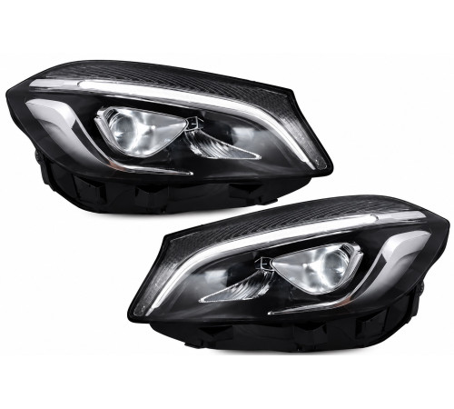 Передні фари FullLed (2 шт) для Mercedes A-сlass W176 2012-2018 рр.