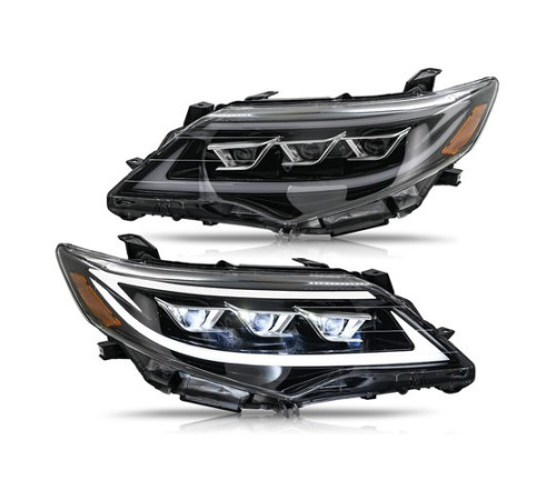 Передні фари Lexus-design (2011-2014, 2 шт) для Toyota Camry 2011-2017 рр.