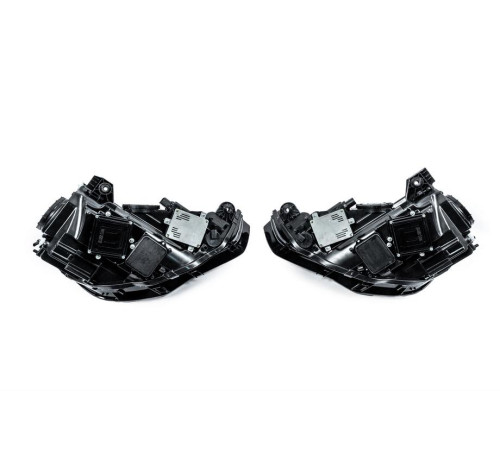 Передні фари FullLed (Для HALOGEN, 2012-2016, 2 шт) для Audi A3 2012-2020 рр.