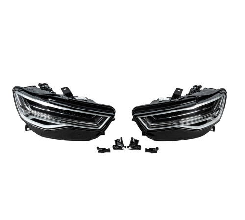 Передні фари FullLed (2014–2017, 2 шт) для Audi A6 C7 2011-2017 рр.