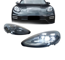 Передні фари дизайн 2017+ (для 2009-2013, 2 шт) для Porsche Panamera 2009-2016 рр.