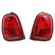 Задні LED ліхтарі в стилі Union Jack Red (2 шт) для Mini Cooper F55/56/57 2014-2023 рр.