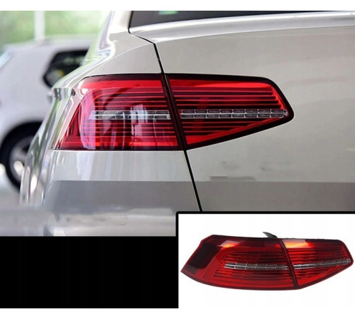 Задні LED ліхтарі (SD, для 2014-2018, 2 шт) для Volkswagen Passat B8 2015-2023 рр.