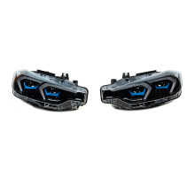 Передні фари G20-style (Halogen to LED, 2 шт) для BMW 3 серія F30/F31 2012-2019 рр.