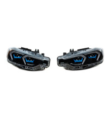 Передні фари G20-style (Halogen to LED, 2 шт) для BMW 3 серія F30/F31 2012-2019 рр.