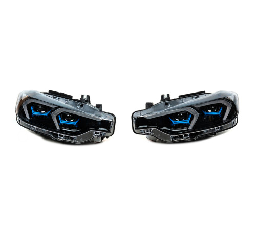 Передні фари G20-style (Halogen to LED, 2 шт) для BMW 3 серія F30/F31 2012-2019 рр.