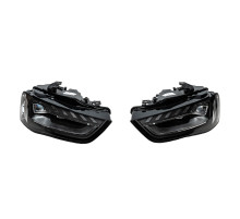 Передні фари FullLed (2012-2015, Xenon to LED, 2 шт) для Audi A4 B8 2007-2015 рр.