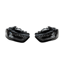 Передні фари FullLed (2012-2015, Xenon to LED, 2 шт) для Audi A4 B8 2007-2015 рр.