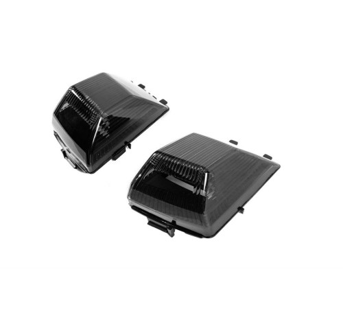 Поворотники на капот W464-Black V2 (2018-2022, 2 шт) для Mercedes G сlass W463 2018-2024 рр.