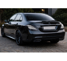 Задні ліхтарі BlackEdition V2 (2 шт) для Mercedes C-сlass W205 2014-2021 рр.