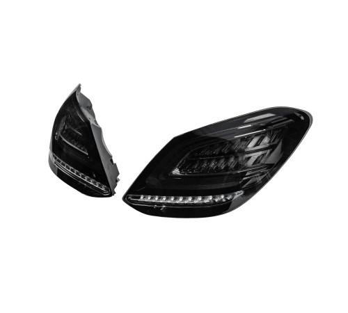 Задні ліхтарі BlackEdition V2 (2 шт) для Mercedes C-сlass W205 2014-2021 рр.