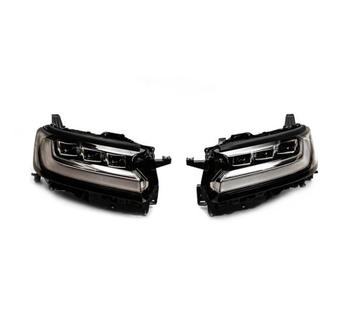Передні фари (для перероблених авто в LC300) для Toyota Land Cruiser 200 2007-2021 рр.