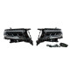 Передня оптика Lexus-design-3-LED V2 (2017+, 2 шт) для Toyota Land Cruiser Prado 150 2009-2023 рр.