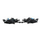 Передня оптика Lexus-design-3-LED V2 (2017+, 2 шт) для Toyota Land Cruiser Prado 150 2009-2023 рр.