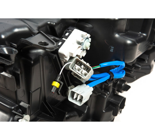 Передня оптика Lexus-design-3-LED V2 (2017+, 2 шт) для Toyota Land Cruiser Prado 150 2009-2023 рр.