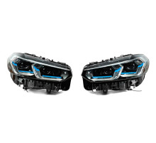 Передні фари рестайлінг (потрібна заміна бамперу) для BMW X4 G02 2018- рр.