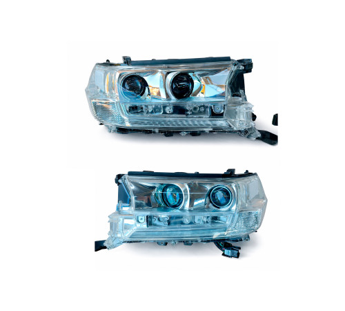 Передні фари 2016+ (Standart, б/в) для Toyota Land Cruiser 200 2007-2021 рр.