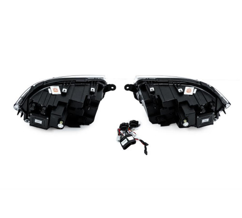 Передні фари FullLed Black V2 (2015-2019, 2 шт) для Volkswagen T6 2015-2024 рр.