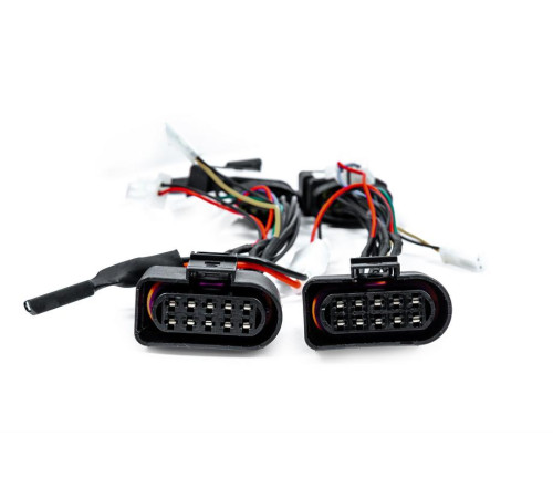 Передні фари FullLed Black V2 (2015-2019, 2 шт) для Volkswagen T6 2015-2024 рр.