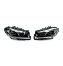 Передні фари FullLed (2013-2016, 2 шт) для BMW 5 серія F10/F11 2010-2016 рр.