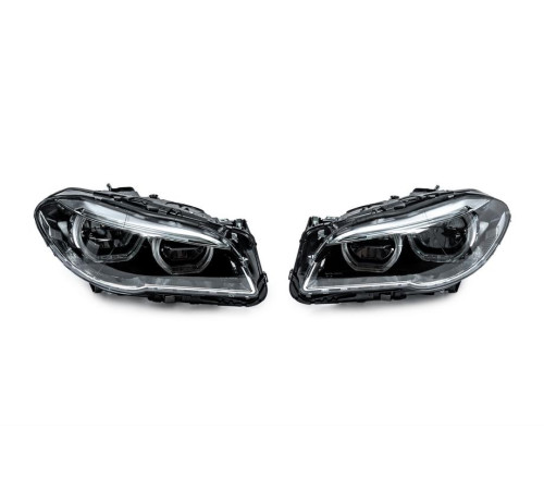 Передні фари FullLed (2013-2016, 2 шт) для BMW 5 серія F10/F11 2010-2016 рр.