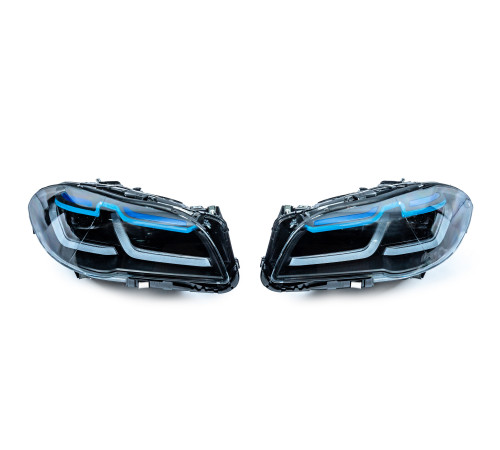 Передні фари FullLed G30 Laser LCI-style (2010-2013, 2 шт) для BMW 5 серія F10/F11 2010-2016 рр.