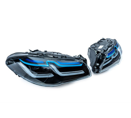 Передні фари FullLed G30 Laser LCI-style (2010-2013, 2 шт) для BMW 5 серія F10/F11 2010-2016 рр.