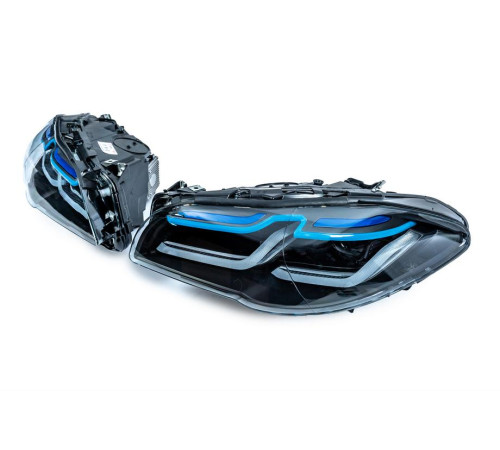 Передні фари FullLed G30 Laser LCI-style (2010-2013, 2 шт) для BMW 5 серія F10/F11 2010-2016 рр.