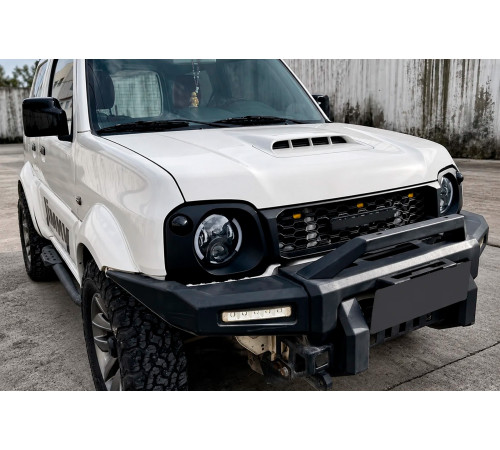 Комплект фар і решітки (OffRoad) для Suzuki Jimny 1998-2018 рр.