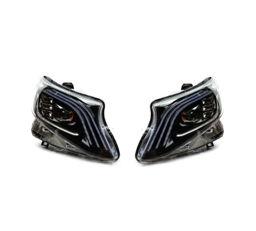 Передні фари Maybach-дизайн LED (для V-class, 2 шт) для Mercedes Vito/V-class W447 2014- рр.