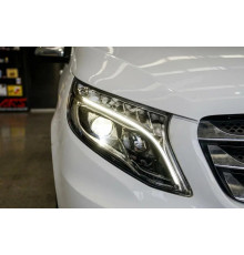 Передні фари V-class дизайн LED (для V-class 2 шт) для Mercedes Vito/V-class W447 2014- рр.